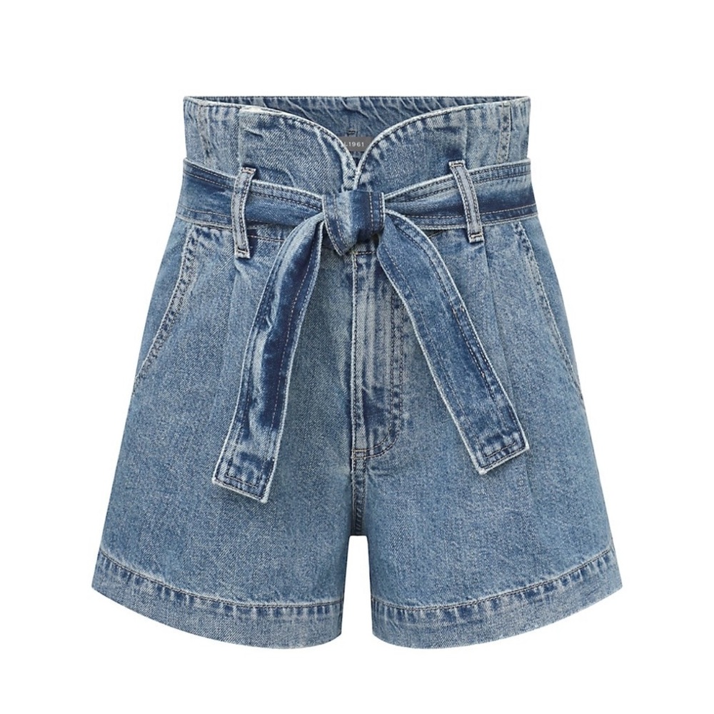 DL1961 Premium Denim Paperbag Shorts-26